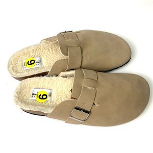 Nicole Miller Womens Mules Shoes Slip on Clogs Size 9